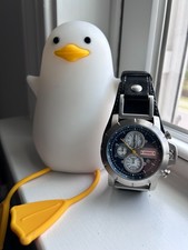 Reloj Cronógrafo Hombre Fossil JR-1156 45MM 8" Correa Cuero