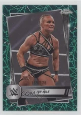 2025 Topps Chrome WWE Teal Laser Refractor 169/175 Ivy Nile #93 0ks4