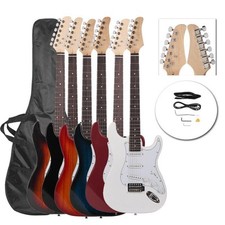 New GST Electric RightSchool Band Handed Guitar with Bag Accessories