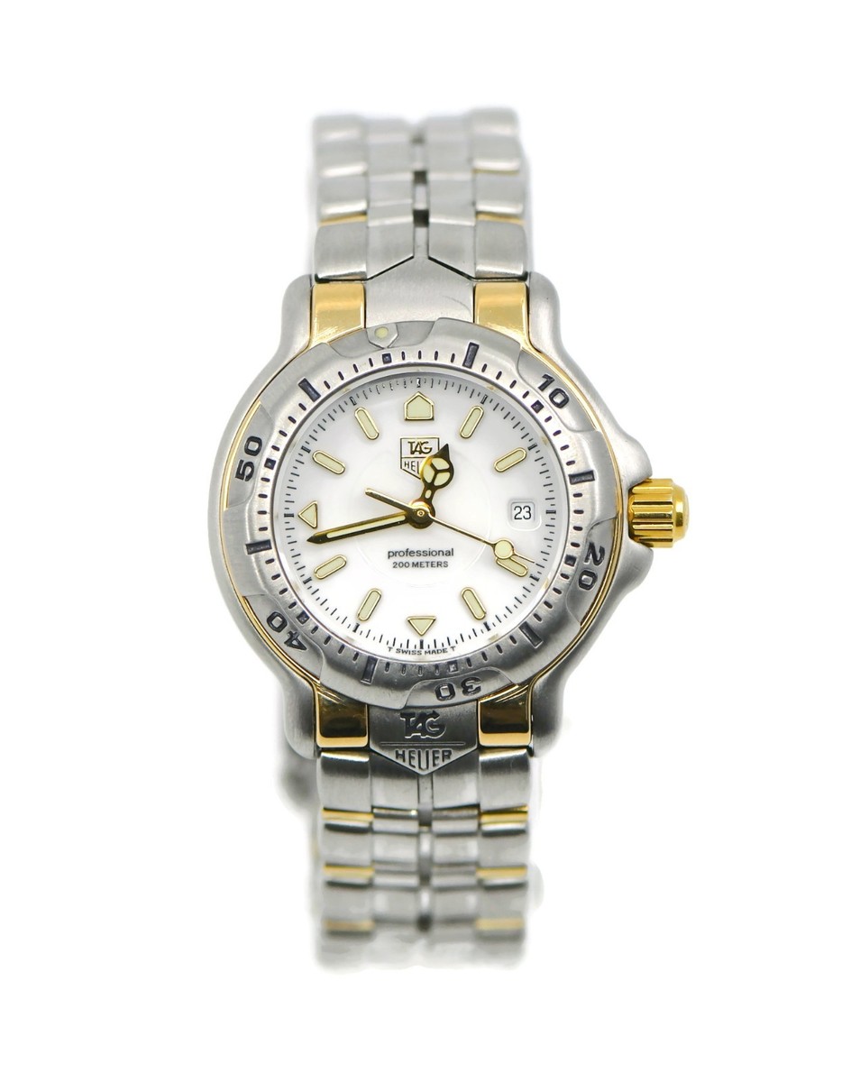 Tag Heuer 6000 Two Tone Stainless Steel Watch WH1351