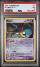 PSA 7 2005 Pokemon EX DEOXYS Holo Emerald 2/106 on eBay