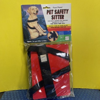 FOUR PAWS Pet Safety Dog Sitter Small 20Lbs Or More Car Safety Harness
