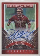 2015 Panini Elite Extra Edition Prospects Auto DJ Stewart #26 Auto 0l2