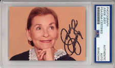JUDGE JUDY SHEINDLIN SIGNED TV SHOW PHOTO PICTURE PSA DNA AUTHENTIC AUTOGRAPH