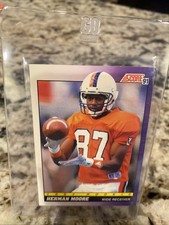 1991 Score Herman Moore #568 (RC)