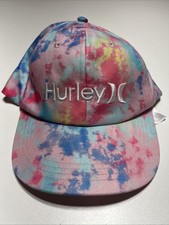 Hurley Multicolor Tie Dyed Baseball Cap Youth Boys NEW