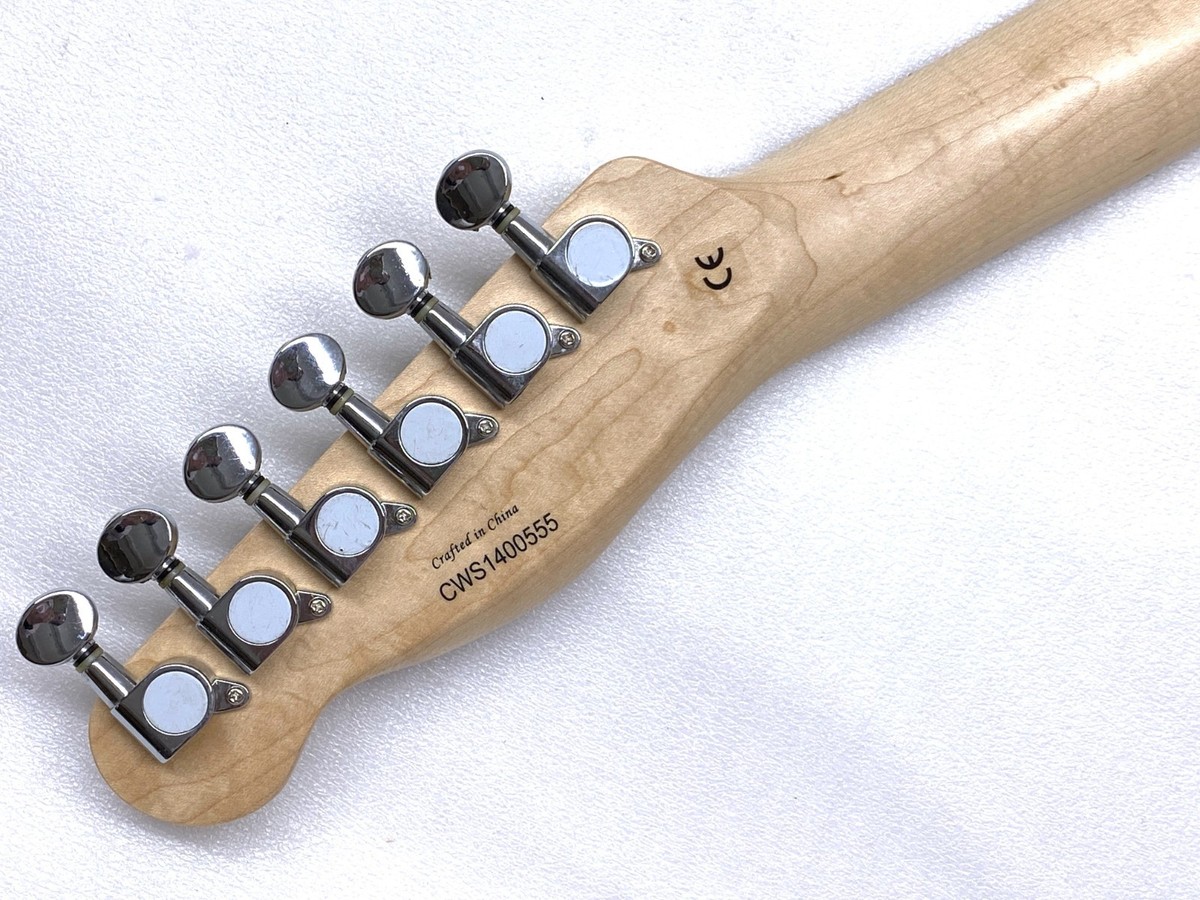Genuine Fender Squier TELE NECK w/STRAT HEEL Maple Electric Guitar
