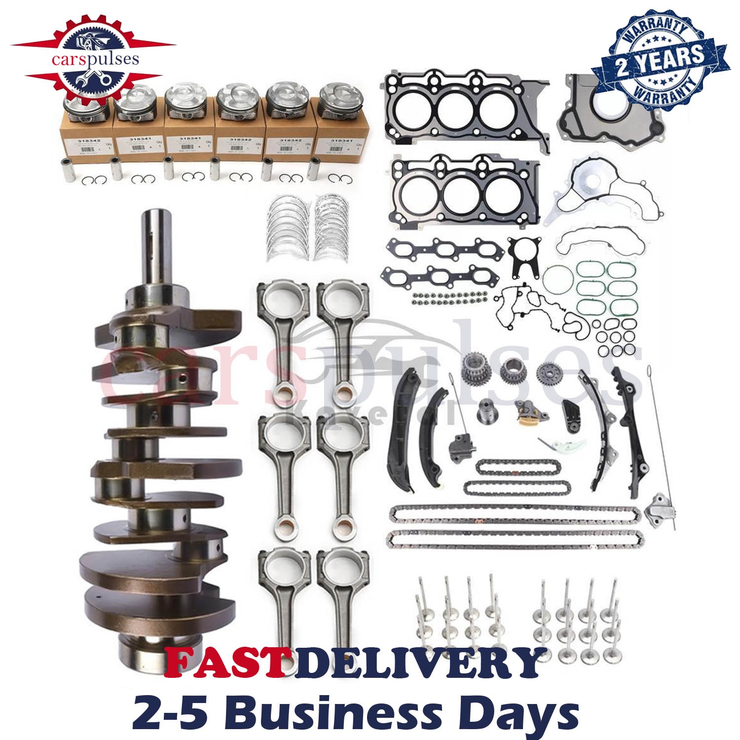 Maserati Quattroporte S Diesel 2013-2016 Rods Set