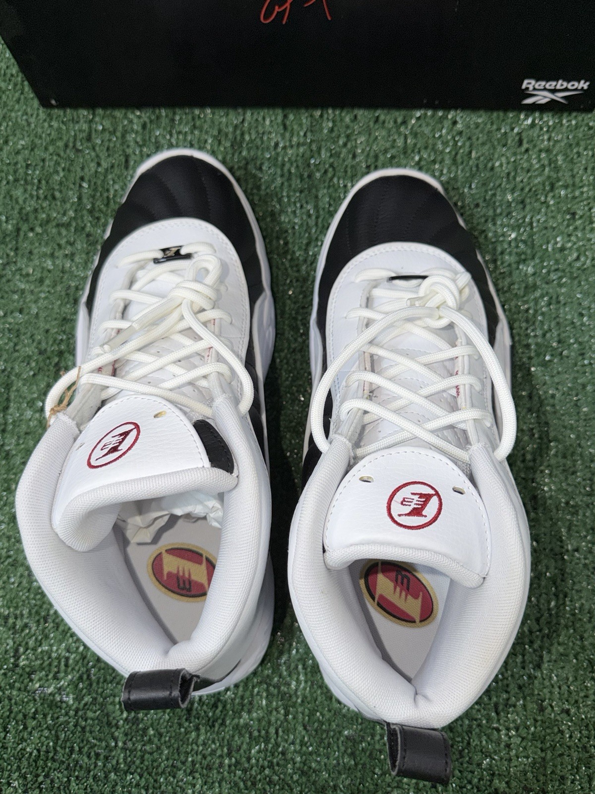 2024 Reebok The Answer III 3 White Black 100074722 Allen Iverson Mens US Size 10