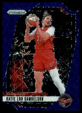 2024 Panini Prizm WNBA #128 Katie Lou Samuelson Blue Velocity Prizms