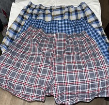 Lot Of 3 Designer 3 Gildan Men's Boxers Size Med Cotton Blend Nice