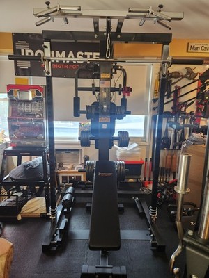 Iron Master IM 2000 Self Spotting Machine with Super Bench and Attachments