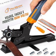Punzonatrice Da Tavolo per Cinture in Pelle – Facile Da Usare per Cinturini Orol