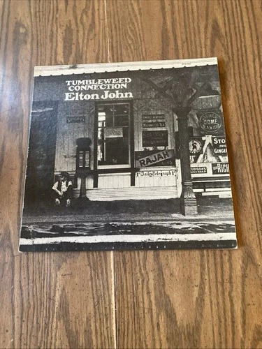 Elton John Tumbleweed Connection 1970 Vinyl LP Record, Matt Cover Vintage