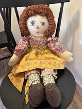 26   Homemade Vintage Raggedy Ann Doll Nice 