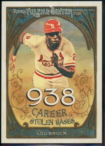 Lou Brock #CR-35