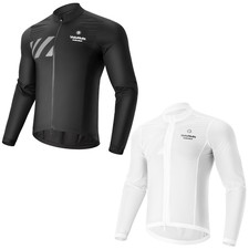 Giacca a vento uomo Velonuts ultraleggera impermeabile traspirante giacca ciclismo