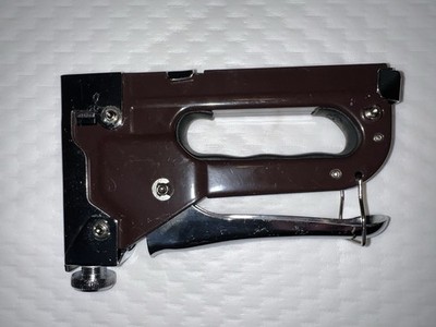 Fur Klammern Staple Gun Stapler 4-14mm Tool Brown / Steel German