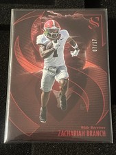 Zachariah Branch /17 SP Panini 2025 Sillhoutte NIL Rare Georgia Bulldogs