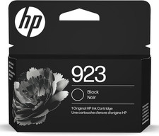HP 923 Black Ink Cartridge Printers  Works with Printer Series: Officejet 8120,