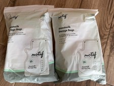 NEW Motif Medical Breast Milk Storage Bags 8oz Single Use 200 Count BPA