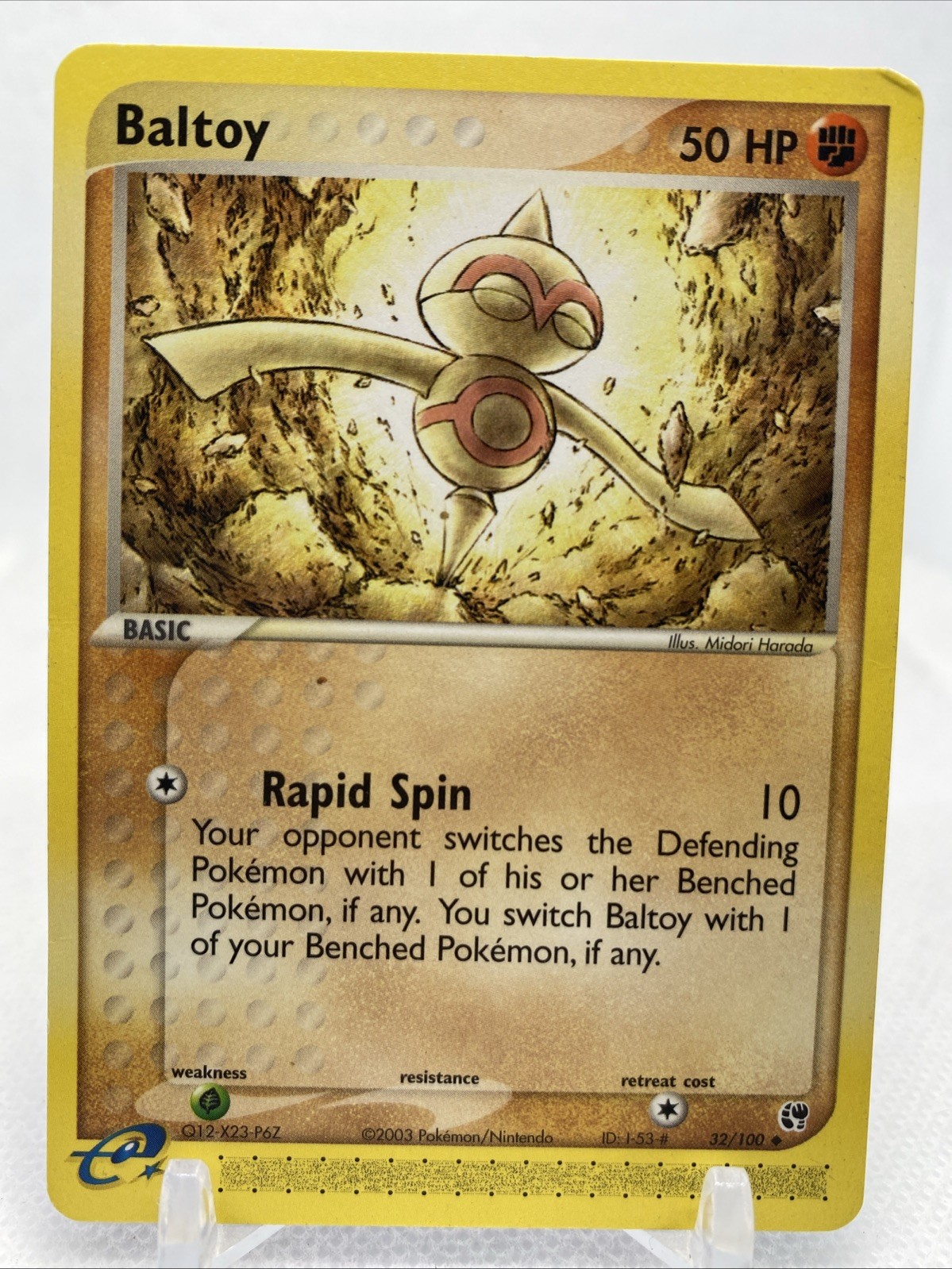 Baltoy 32/100 EX Sandstorm Regular