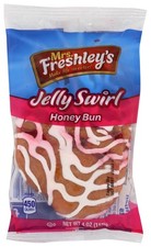 Mrs. Freshley's Jelly Swirl Honey Bun - Case of 9 4 Ounce Pack 1