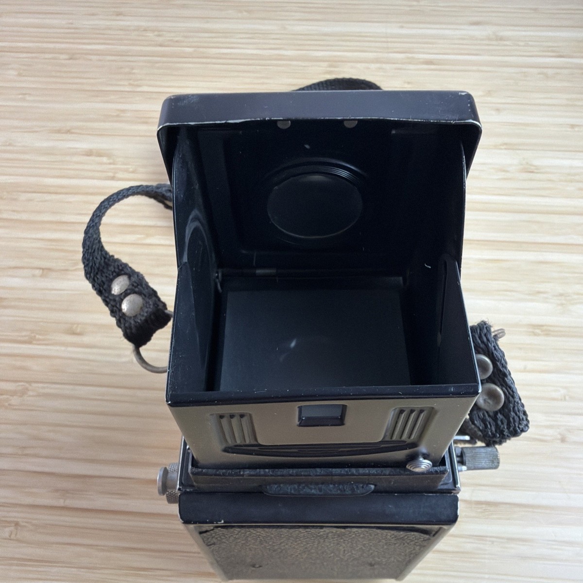 Minolta Autocord L TLR Film Camera Rokkor 1:3.5 f=75 mm Lens