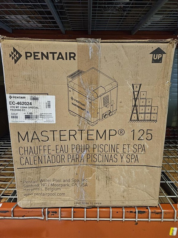 PENTAIR EC-462024 NATURAL GAS 125K POOL & SPA HEATER