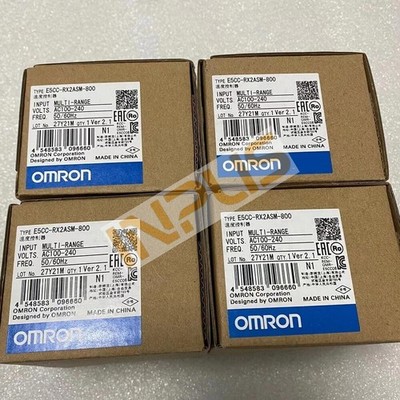 E5CC-RX2ASM-800 OMRON Temperature Controller 100-240VAC Multi-Range  One New