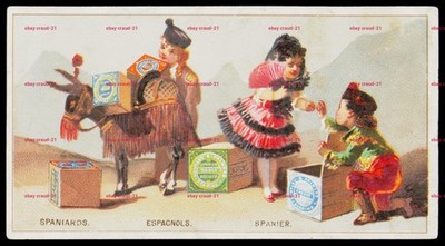 HUNTLEY & PALMERS Trade Card BISC. HERSTELLER LESEN LONDON Produktliste