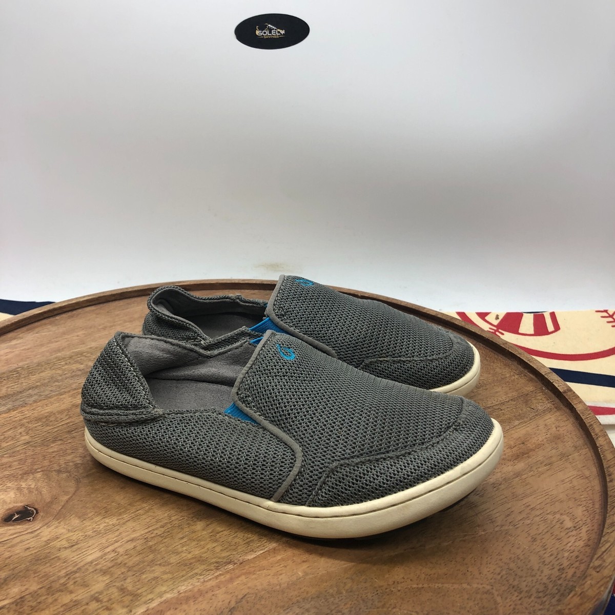 OluKai Nohea Mesh Casual Slip On Shoes Mens Size 11.5 Very Little Use Fast Ship Olukai Men main image 2