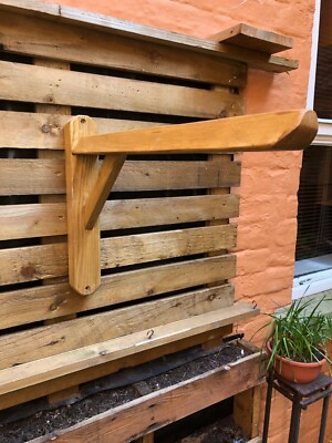 9 x Holz Sattelgestell/Ständer - Handarbeit rustikal Wandmontage stabil Tack Room Kit