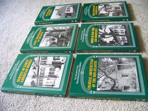 Architectural Treasures of Early America Col. Homes Historic Building Lot of 6 - Picture 2 of 19