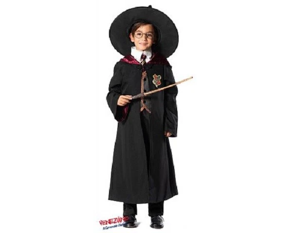 Costume Carnevale Bambino Tipo Harry Potter Veneziano Art.51176-varie  taglie