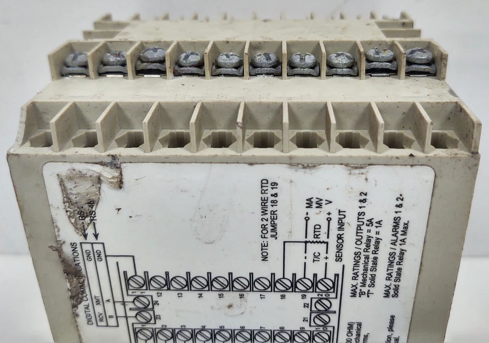 Athena 25JFTT00 / 25-JF-T-T-0-0-0-0-0 PLC Temperature Module - Image 4 of 4