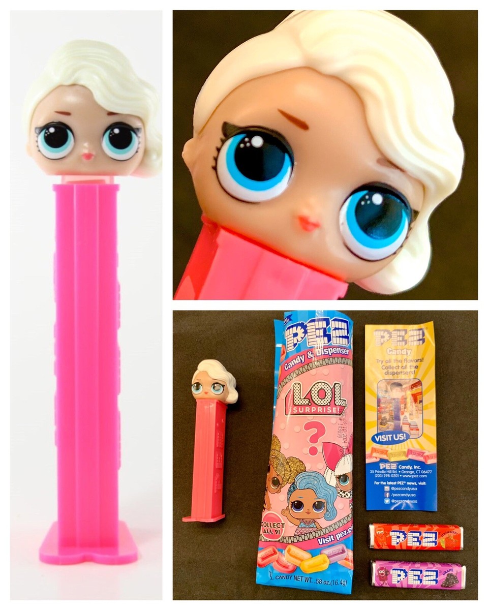 LOL Surprise PEZ Dispenser SurfeR Babe Doll Mystery Candy Toy