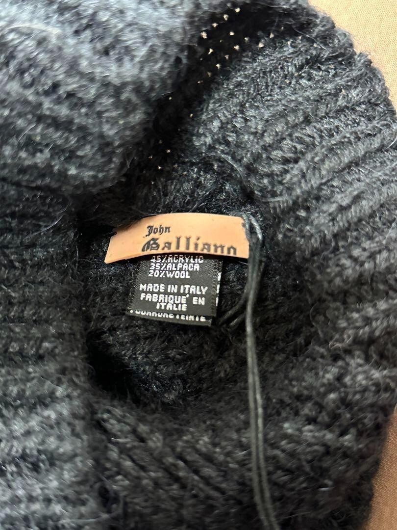 帽子 John Galliano Hat Rex Rabbit Knit Cap John Galliano Hat Rex Knit Cap Unused | eBay