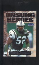 1999 FLEER FOOTBALL CARD PEPPER JOHNSON NM-MT #20of30 UNSUNG HEROES