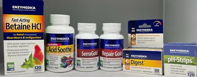 Enzymedica Natural Digestive Health & Wellness Products - CHOOSE ITEM!