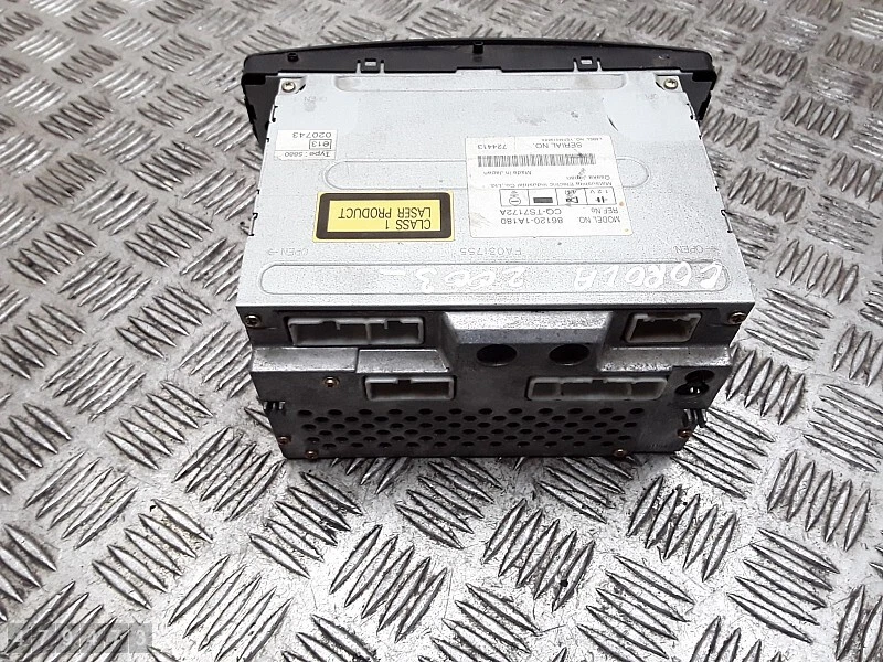 2003 TOYOTA COROLLA AUTORADIO CD CODE FEHLT NAVI 861201A180 - Bild 3 von 4