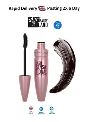 Maybelline Lash Sensational Mascara 06 Burgundy Brown 9.5ml *Sealed* - Fast Ship