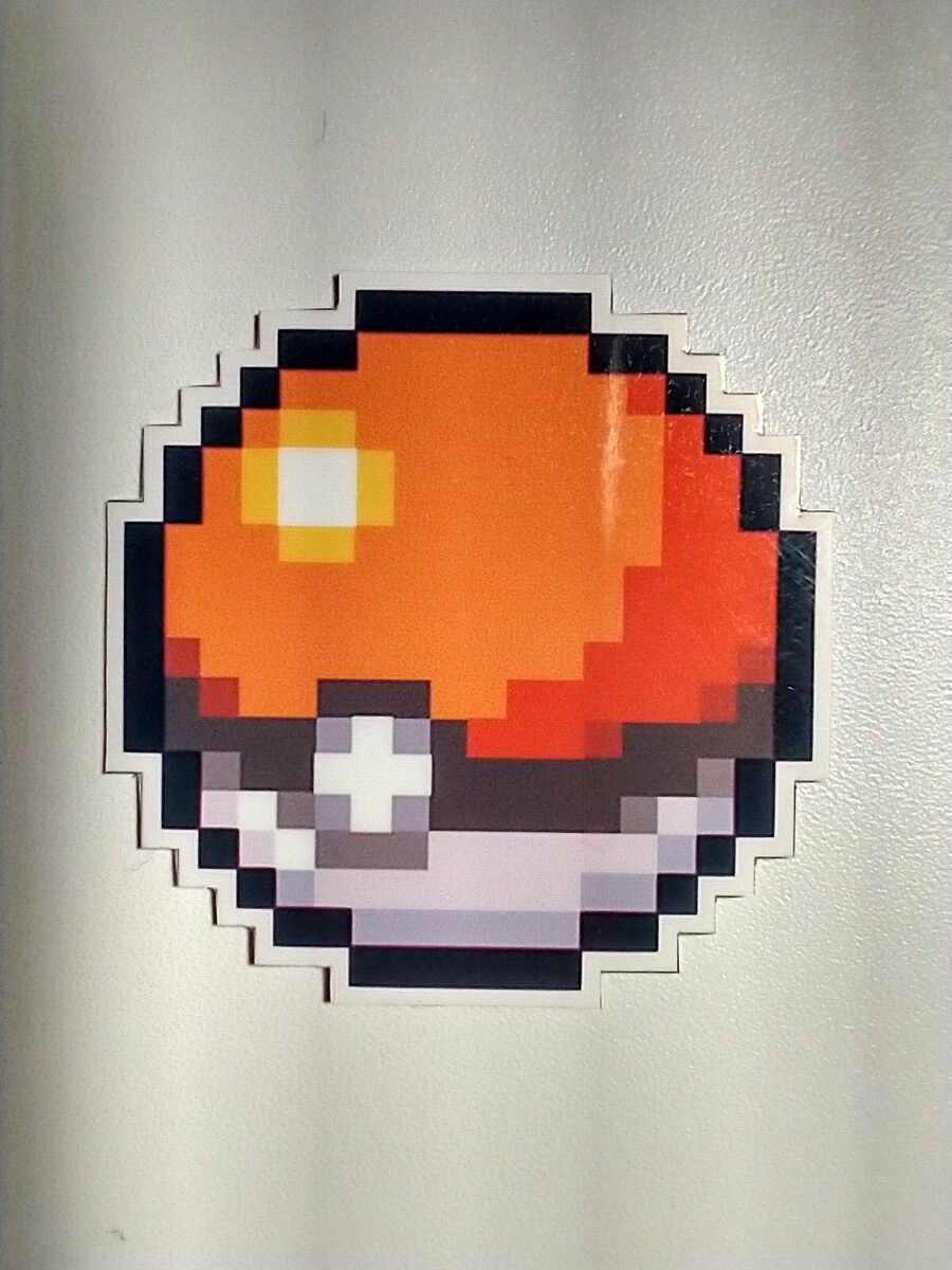 8-Bit Pokeball  Pixel art pokemon, Pixel art, Pixel art pattern