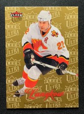 2007-08 Fleer Ultra Gold Medallion #171 Daymond Langkow Flames