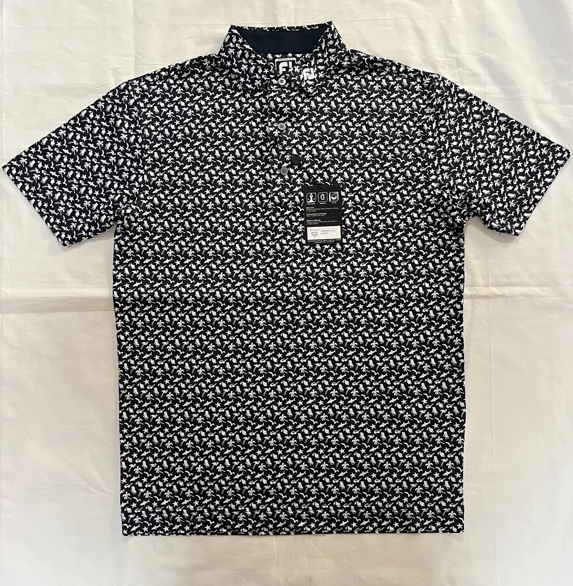 Footjoy logo deals golf shirts