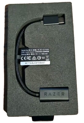 Audio Jack Razer Type C To Mm Jack Headphone Audio Cable Of Razer