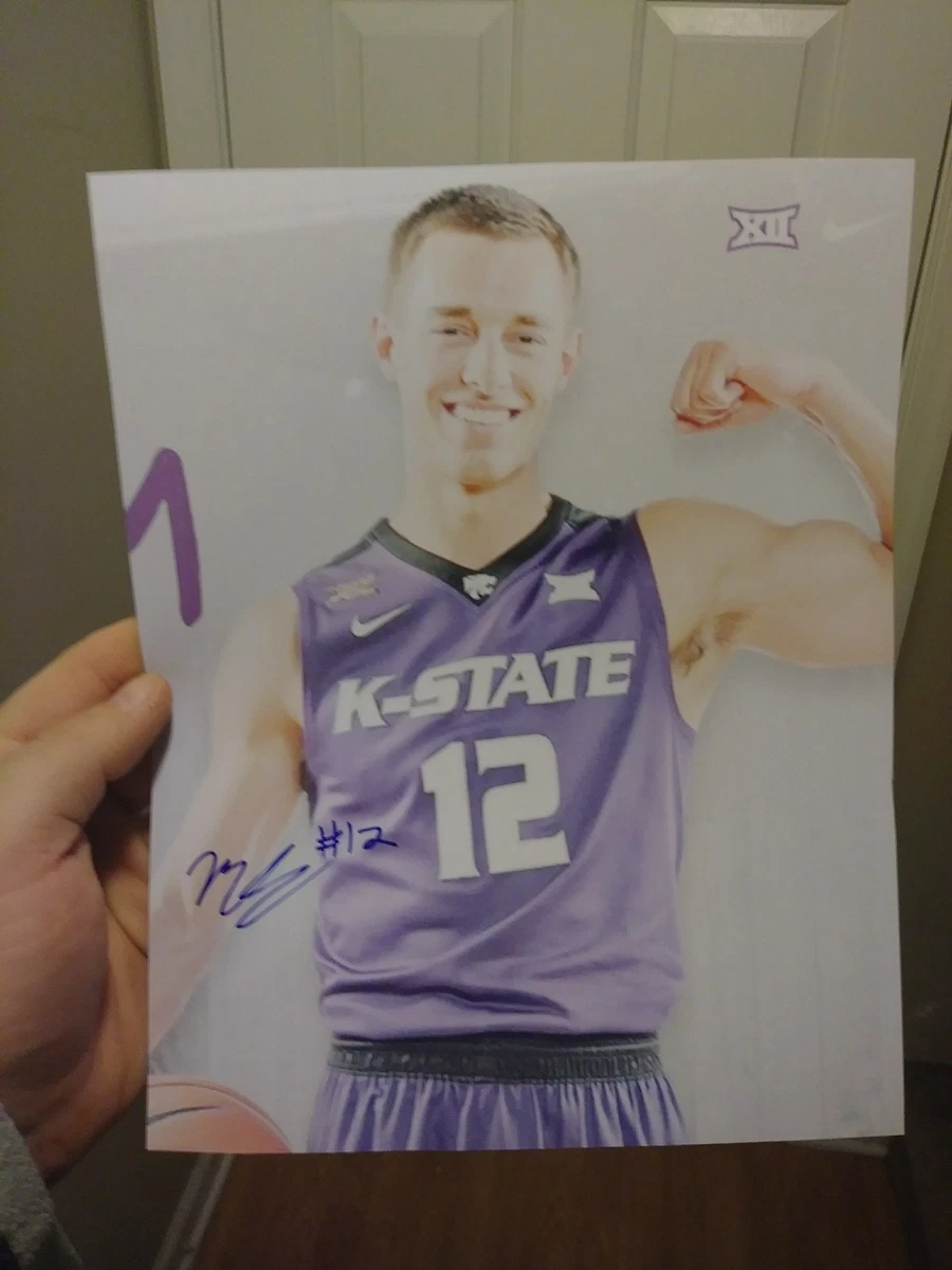 Mason Schoen Kansas State Wildcats Basketball Signed 8x10 Photo