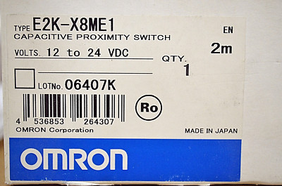 Omron E2K-X8ME1 Capacitive Proximity Switch   NEU NEW 
