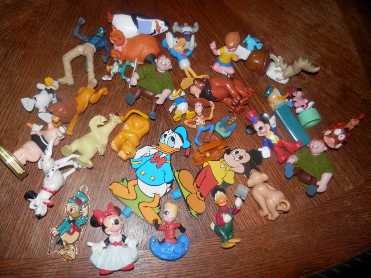 Lot of Assorted Vintage Disney and Other Toys Good Condition