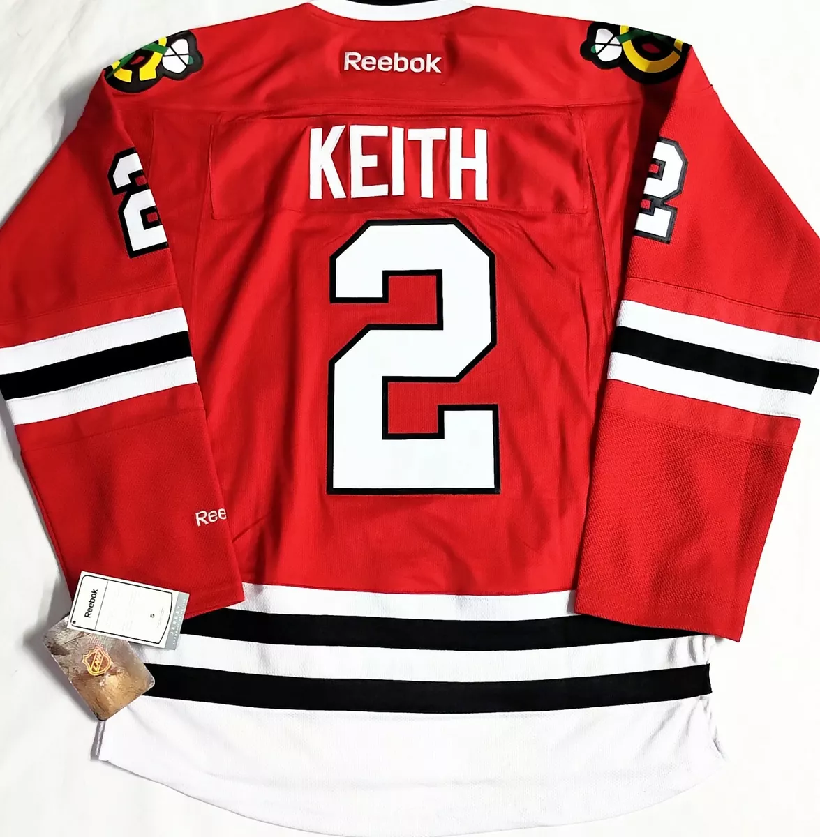 NHL Duncan Keith Chicago Blackhawks Alternate 3rd Jersey